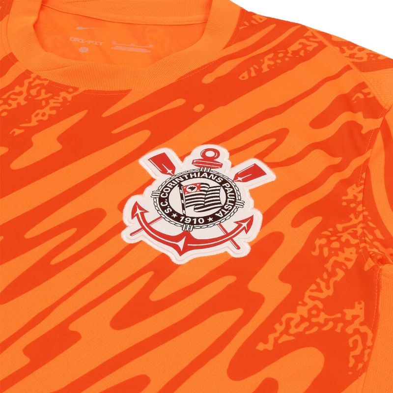Camisa-Corinthians-Goleiro-24-25-Nike-Torcedor-Pro-Masculina---Laranja