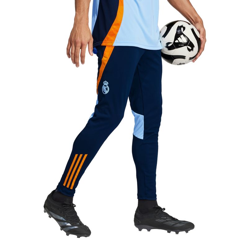 Calca-Treino-Real-Madrid-Tiro-24-Competition-Adidas-Jogador-Masculina---Azul-Marinho