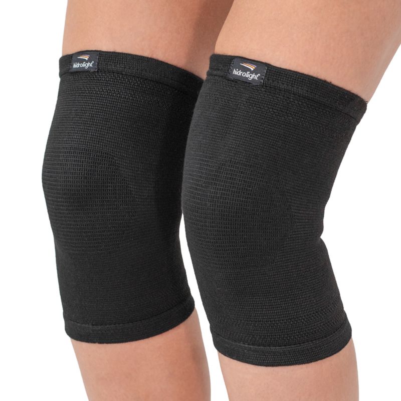 Joelheira-Elastica-Standard-Hidrolight-Unissex---Preta