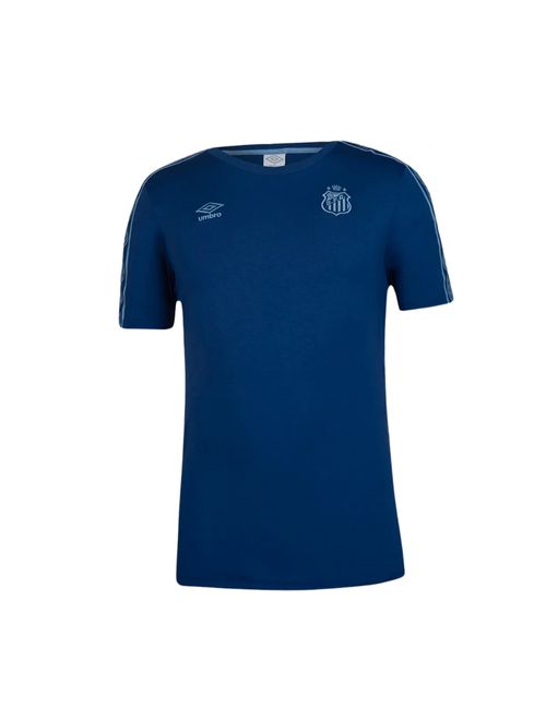 Camisa Santos 2024 Umbro Concentração Masculina - Azul Marinho