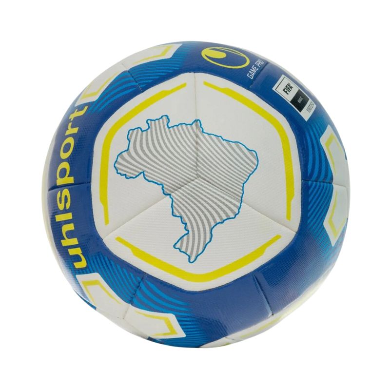Bola-De-Campo-Campeonato-Brasileiro-2024-Uhlsport-Game-Pro-Unissex---Branca-Azul-