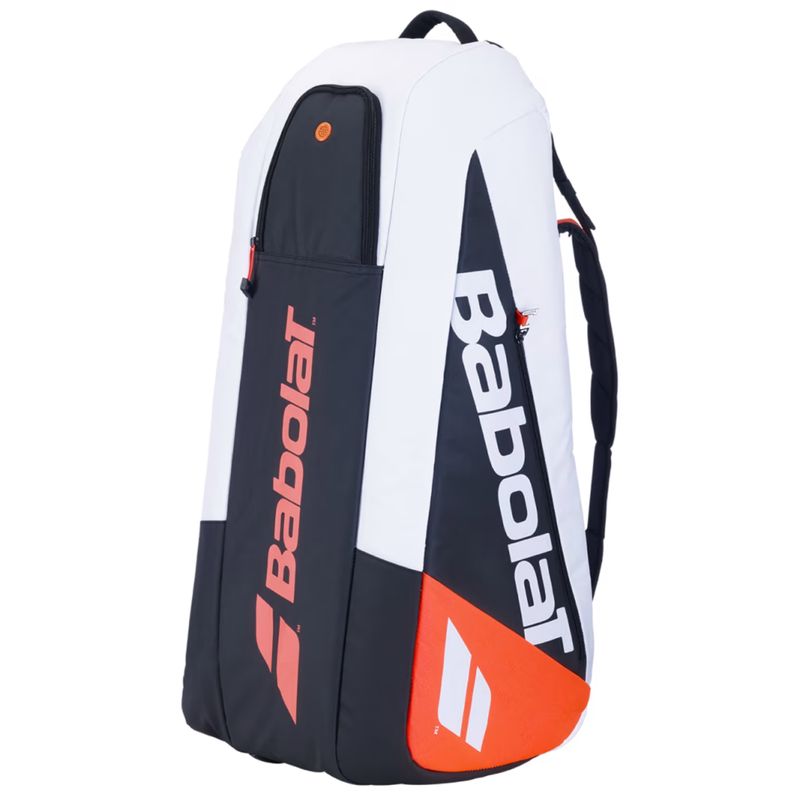 Raqueteira-Babolat-Pure-Strike-X6-Unissex---Branca-Vermelha