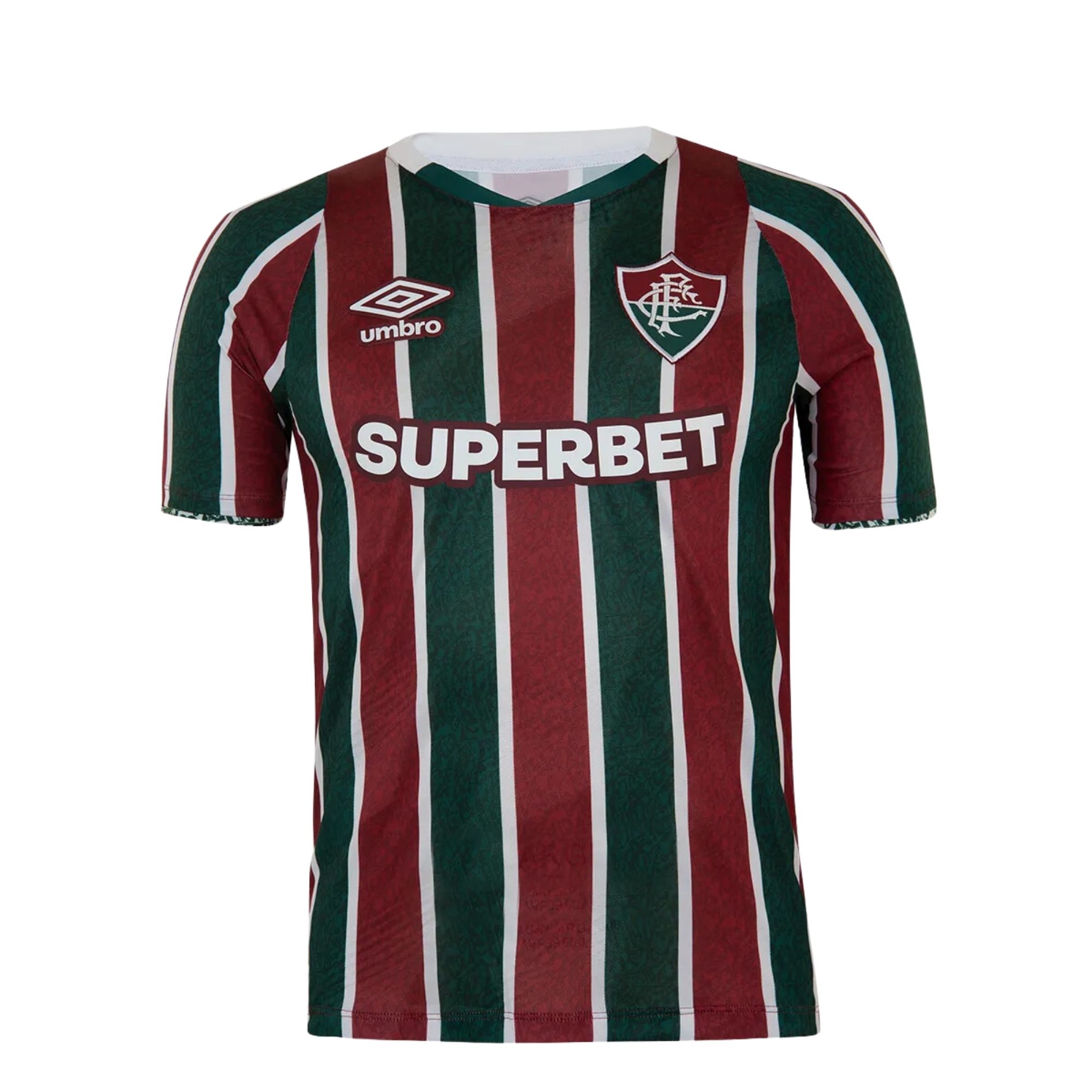 Camisa Fluminense I 2024/25 Umbro Masculina - Verde/Bordô