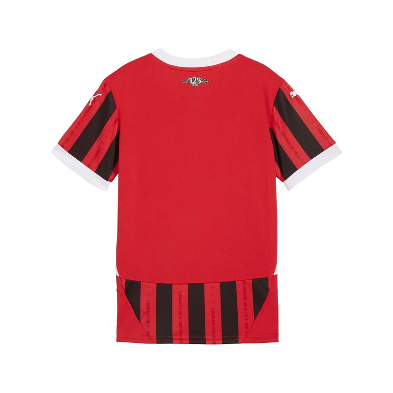 camisa-ac-milan-i-24-25-puma-home-infantil-vermelha-preta