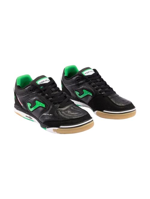 Chuteira Futsal Joma Top Flex Rebound Masculina - Preta/Verde