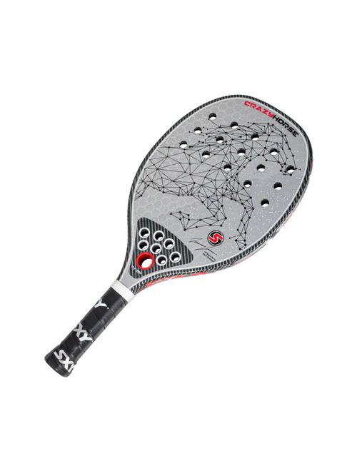 Raquete De Beach Tennis Sexy Crazy Horse Unissex - Cinza