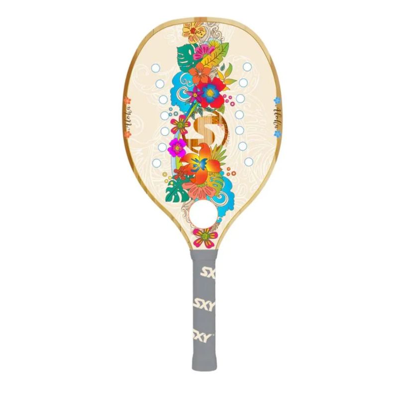 raquete-de-beach-tennis-sexy-aloha-unissex-rosa-cinza