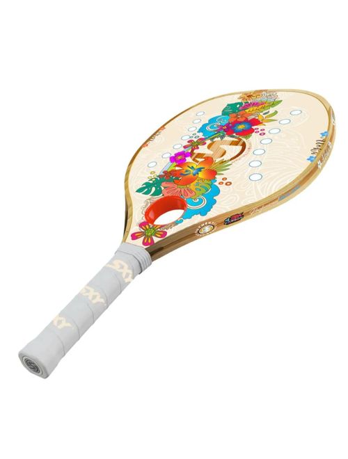 Raquete De Beach Tennis Sexy Aloha Unissex - Rosa/Cinza