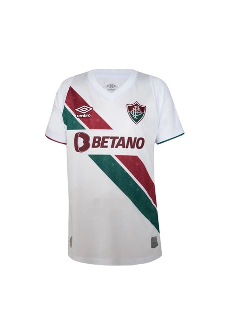 Camisa  Fluminense II 24/25 Umbro Infantil - Branca/Verde