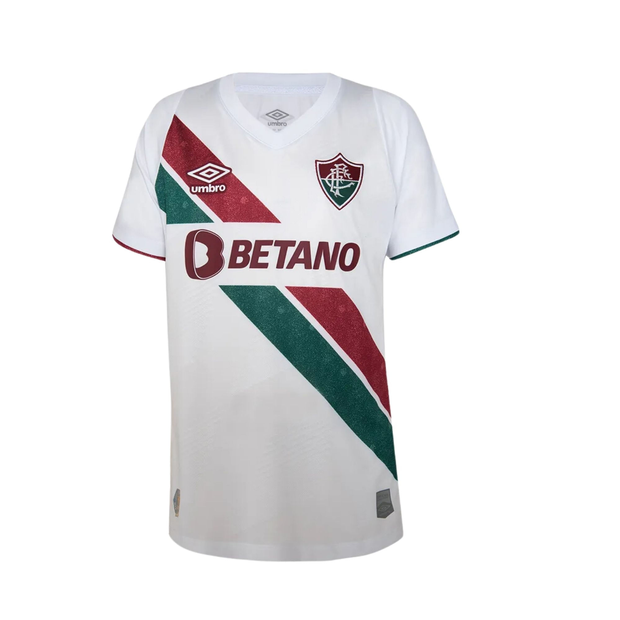 Camisa  Fluminense II 24/25 Umbro Infantil - Branca/Verde