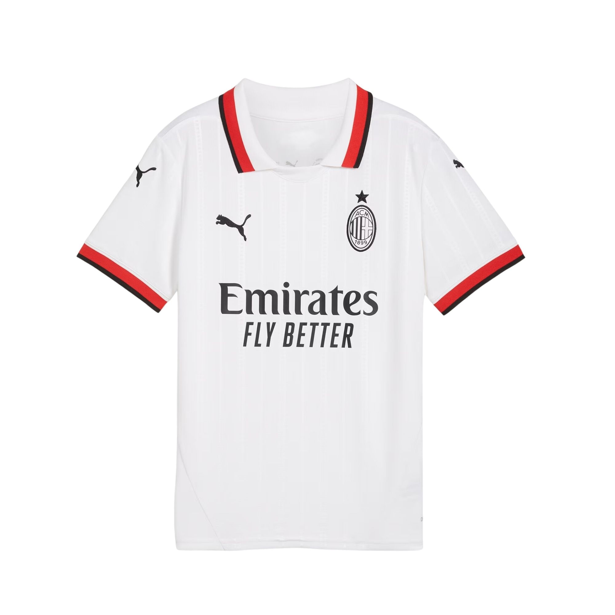 Camisa Ac Milan II 24/25 Puma Infantil - Branca
