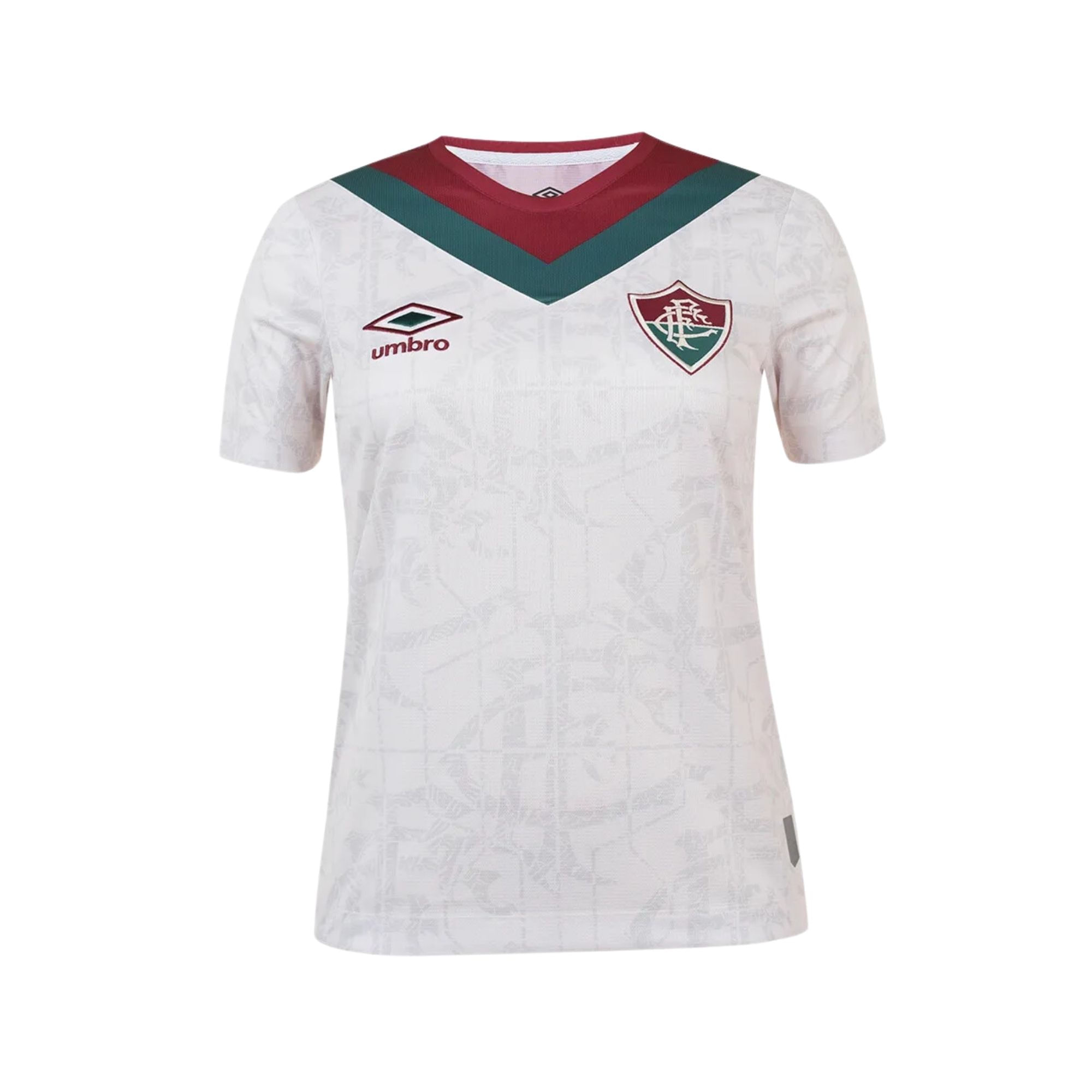 Camisa Fluminense III 24/25 Umbro Torcedora Feminina - Bege/Vinho