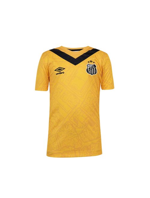 Camisa Santos III 24/25 Umbro Infantil - Amarela