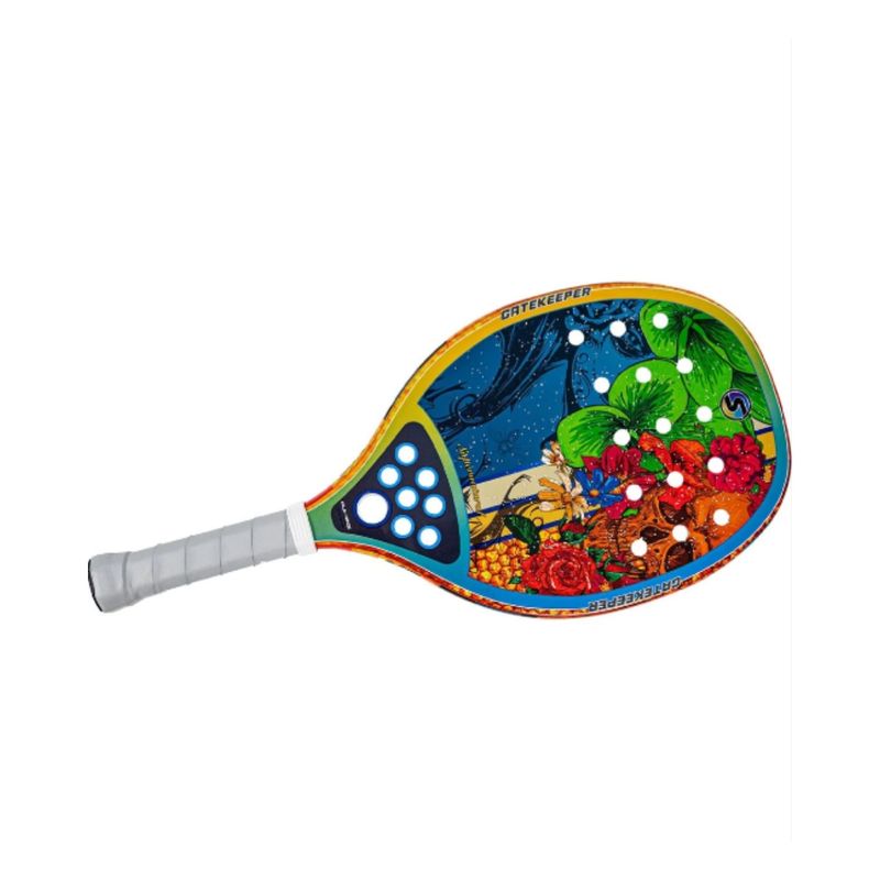 raquete-de-beach-tennis-sexy-gatekeeper-unissex-vermelha-azul