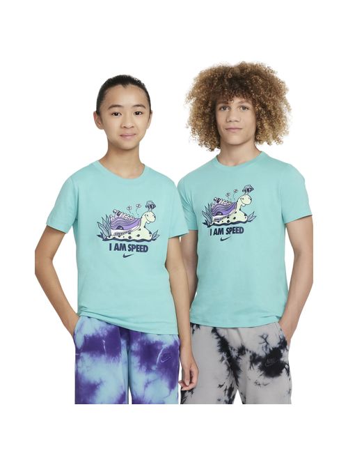 Camiseta Nike Sportswear Create Infantil - Verde