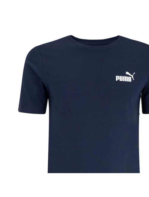 Camiseta Puma Ess Small Logo Tee Masculina - Marinho