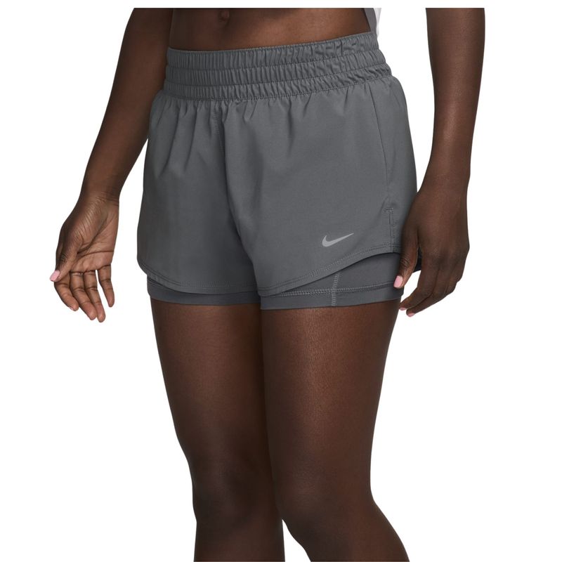 shorts-nike-one-mr-3in-2n1-feminino-cinza