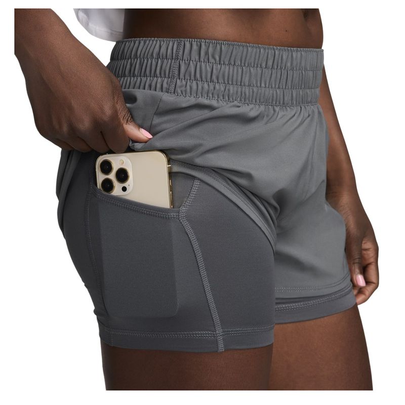 shorts-nike-one-mr-3in-2n1-feminino-cinza