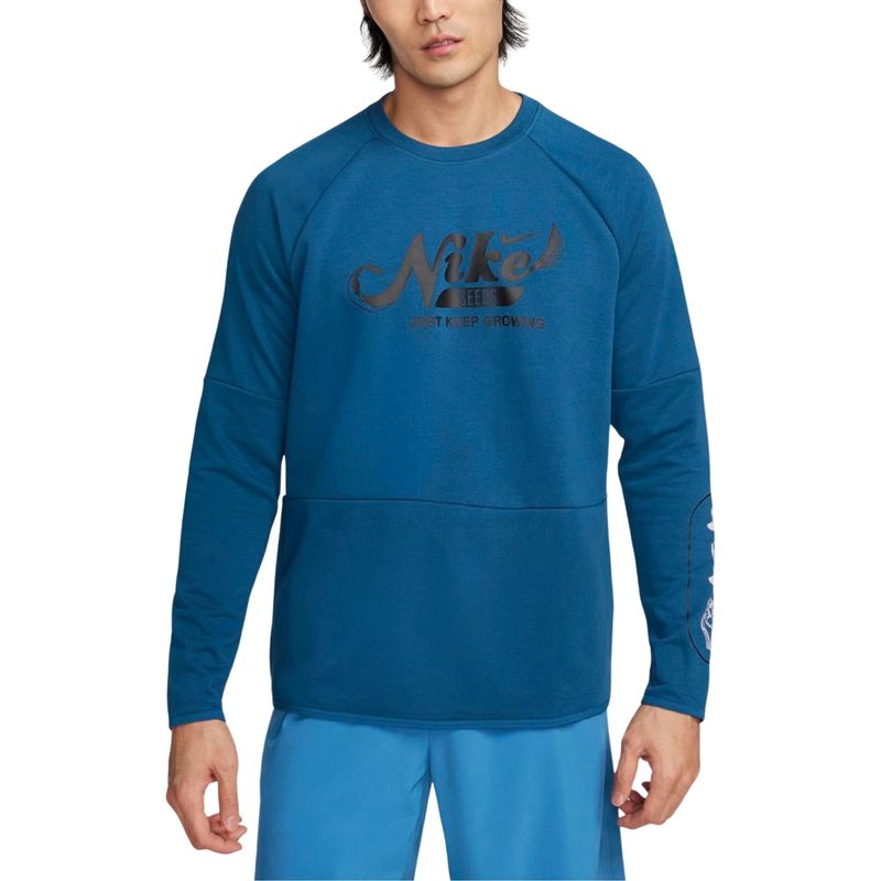 blusao-nike-dri-fit-fleece-crew-masculino-azul