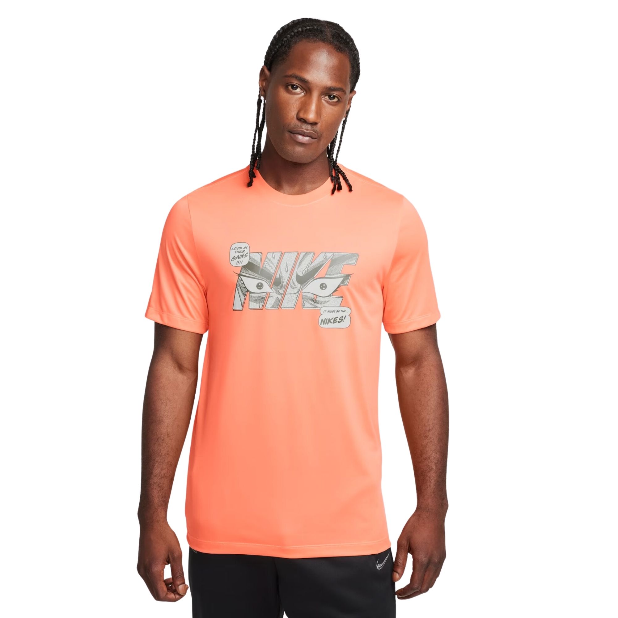 Camiseta Nike Dri-Fit Anime Tee Rlgd Masculina - Vermelha