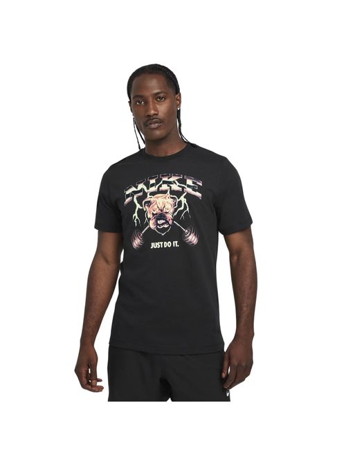 Camiseta Nike Tee Gym Kit Su Masculina - Preta