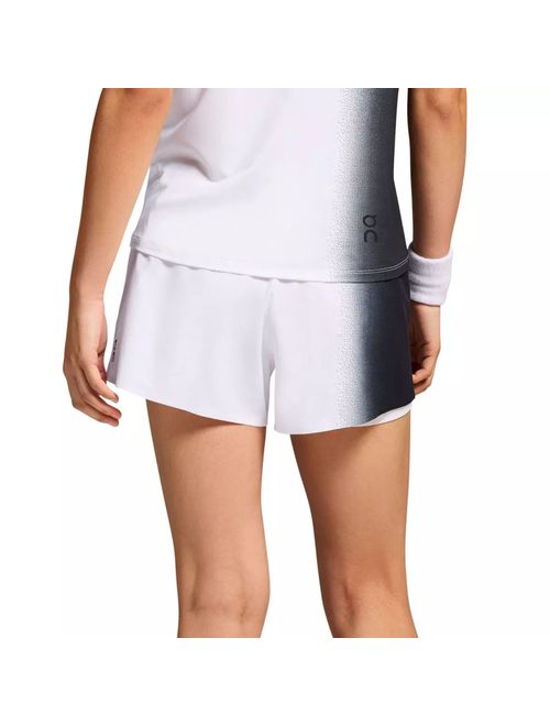Shorts On Running Court 1 Feminino - Branco/Preto