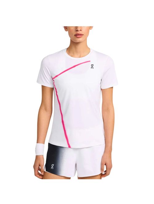 Camiseta On Running Court-T 1 Feminina - Branca