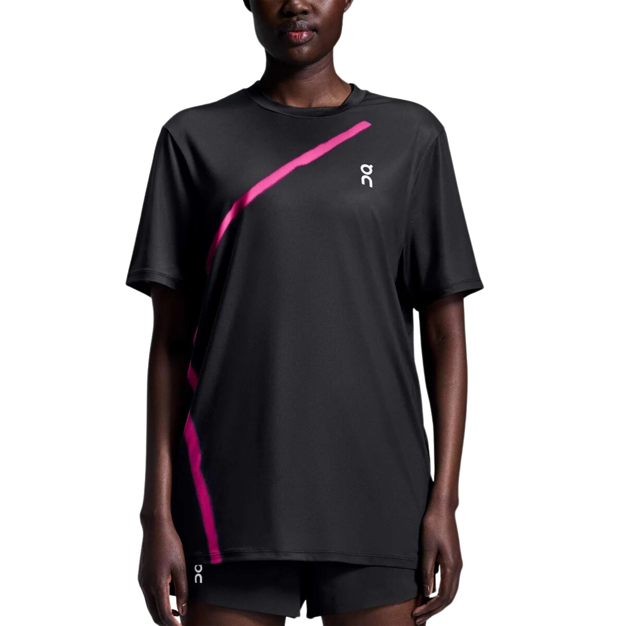 Camiseta On Running Court-T 1 Feminina - Preta