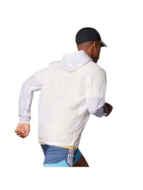 Jaqueta Adidas Own The Run 3 Listras Masculina - Branca