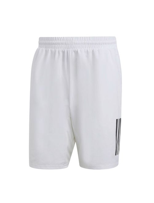 Shorts Adidas Club 3 Listras Masculina - Branca