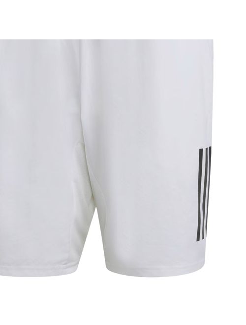 Shorts Adidas Club 3 Listras Masculina - Branca