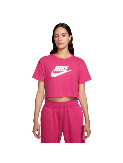 Camiseta Nike Sportswear Essential Feminina - Rosa