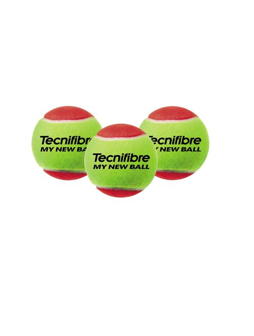 Bolinha De Tênis Tecnifibre My New Ball 3 Unidades Infantil - Verde
