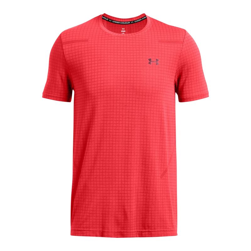 camiseta-under-armour-seamless-grid-masculina-vermelha