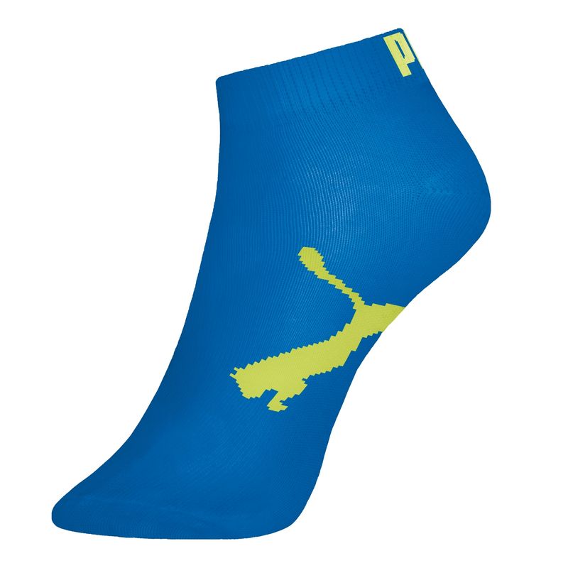 Kit-Meia-Cano-Baixo-Puma-3-Pares-Infantil---Preta-Azul