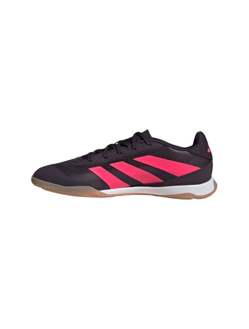 Chuteira Futsal Adidas Predator League 24 Unissex - Preta/Rosa