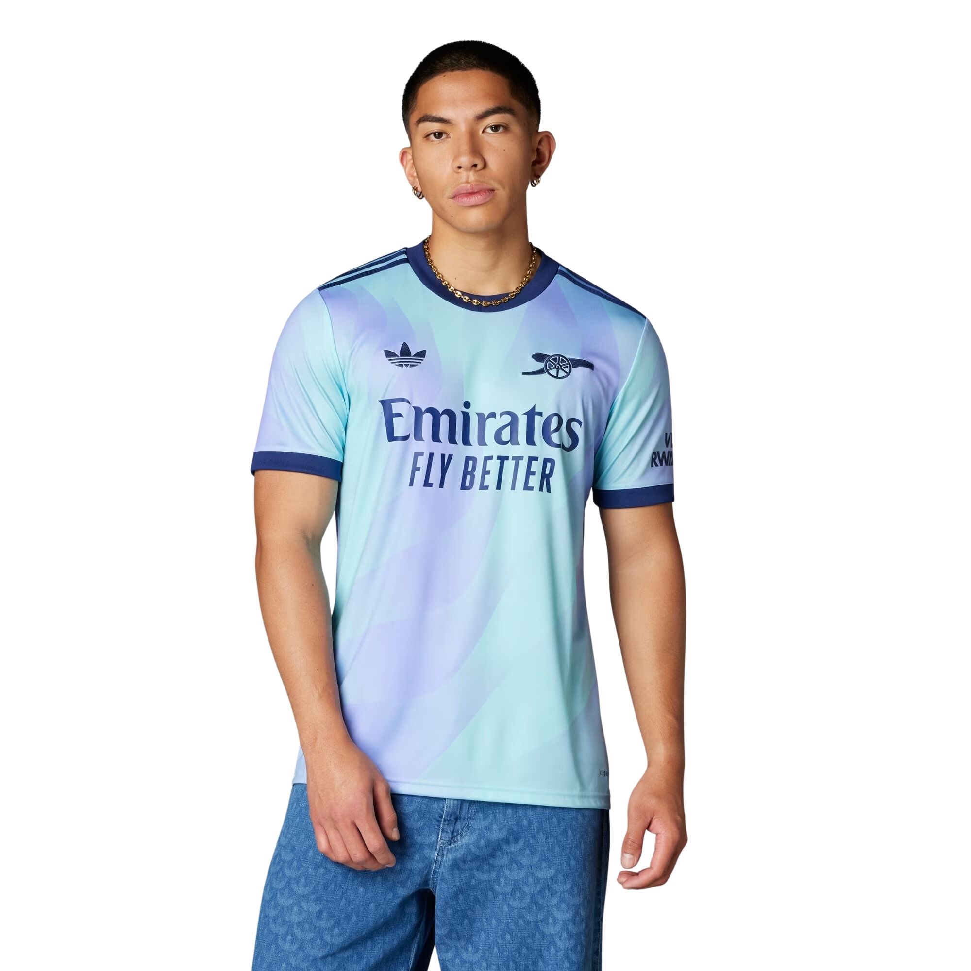 Camisa Arsenal III 24/25 Adidas Masculina - Azul