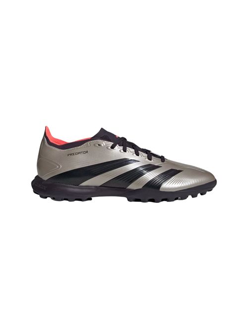 Chuteira Society Adidas Predator League 2024 Unissex - Prata/Preta