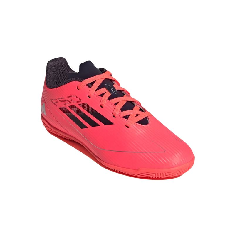 chuteira-futsal-adidas-f50-club-infantil-vermelha