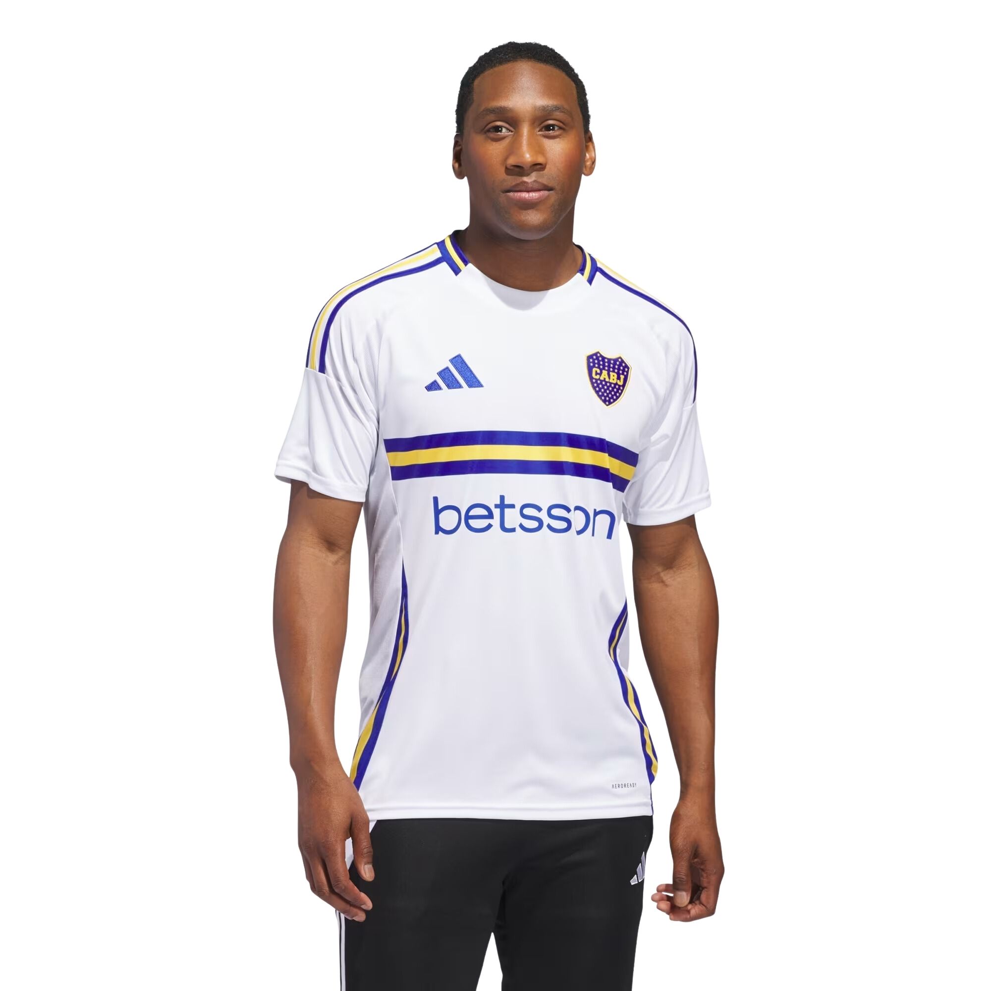 Camisa Boca Juniors II 24/25 Adidas Masculina - Branca/Azul
