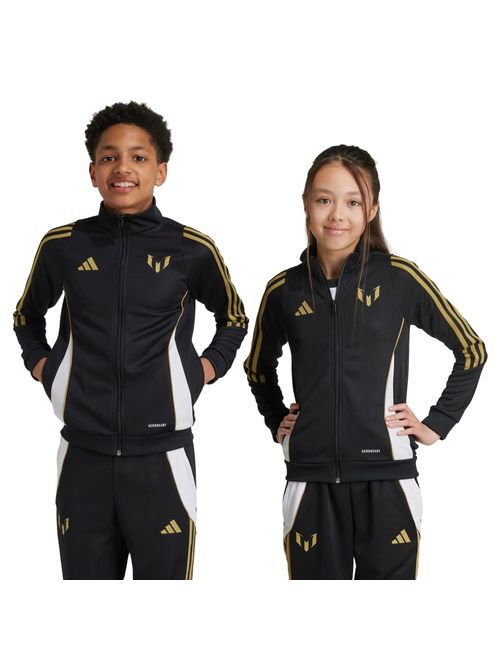 Jaqueta Adidas Messi Infantil - Preta
