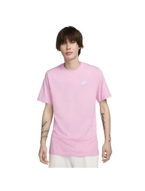 Camiseta Nike Nsw Club Tee Masculina - Rosa