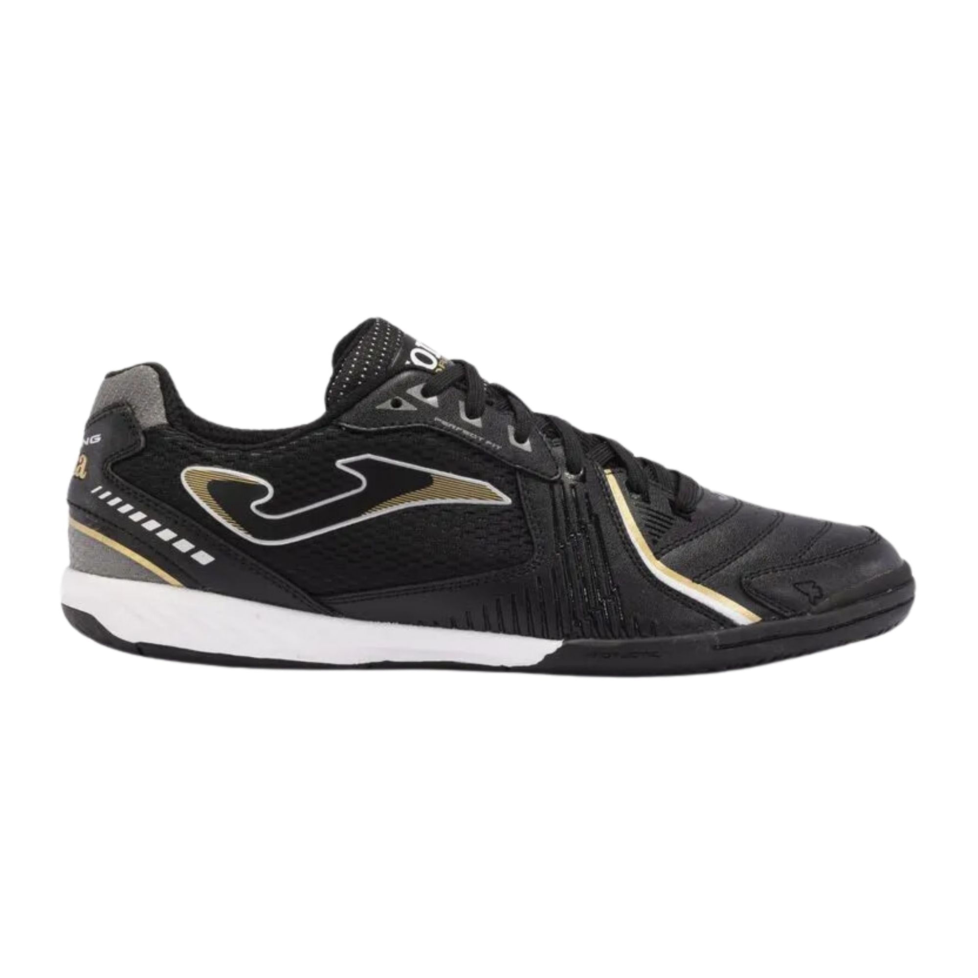 Chuteira Futsal Joma Dribling Masculina - Preta/Dourada