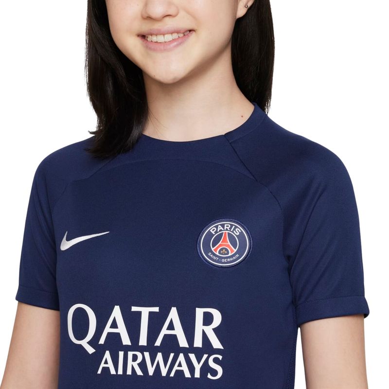 camisa-paris-saint-germain-nike-academy-pro-infantil-marinho