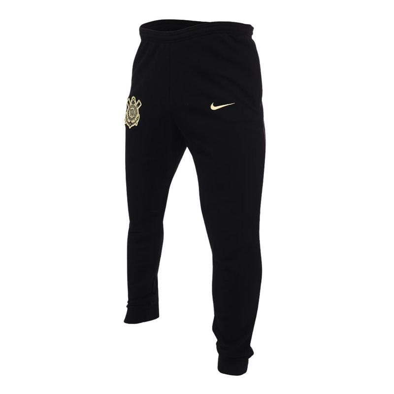 calca-corinthians-iii-nike-fleece-masculina-preta