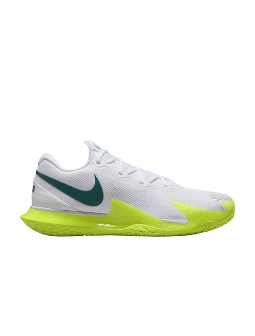 Tênis Nike Court Zoom Vapor Cage 4 Rafa Masculino - Branca/Amarela