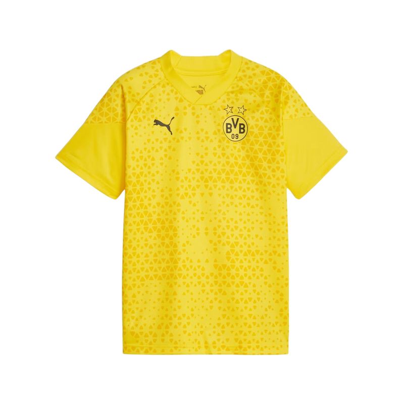 camisa-borussia-dortmund-puma-treino-infantil-amarela