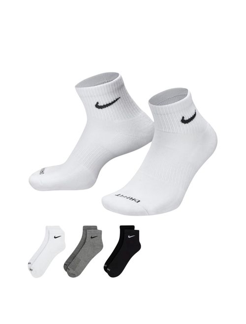Kit Meias Nike Everyday Plus Ank 3 Pares Masculina - Multicolor