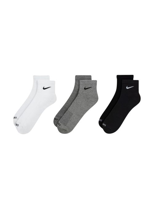 Kit Meias Nike Everyday Plus Ank 3 Pares Masculina - Multicolor
