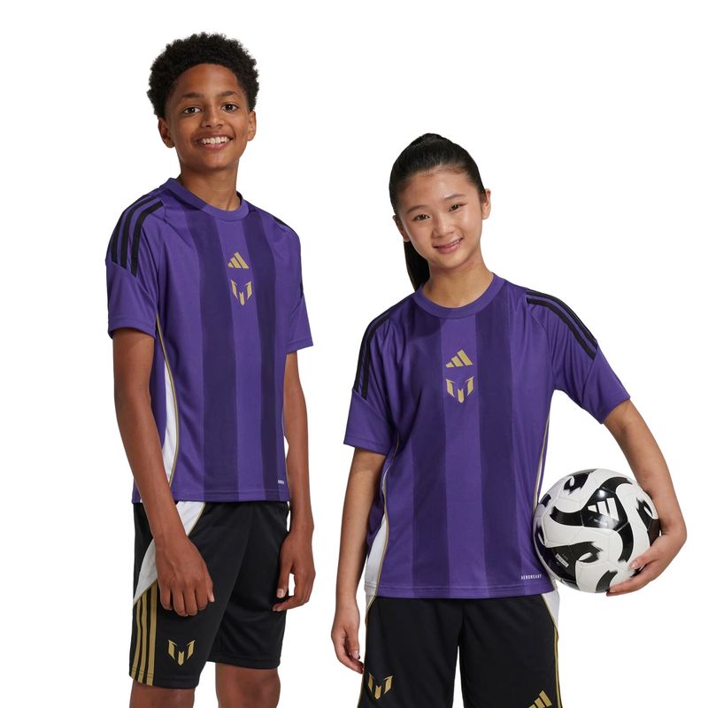 camisa-adidas-messi-treino-infantil-roxo